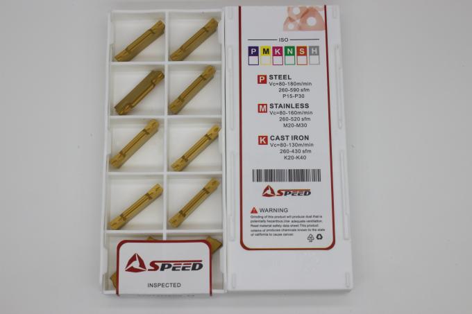Lot De 10 Plaquettes Carbure MGMN200-G (2 Mm) - Pour Outils De Tour MGEHR/MGIVR - Traitement Acier, Fonte, Aluminium