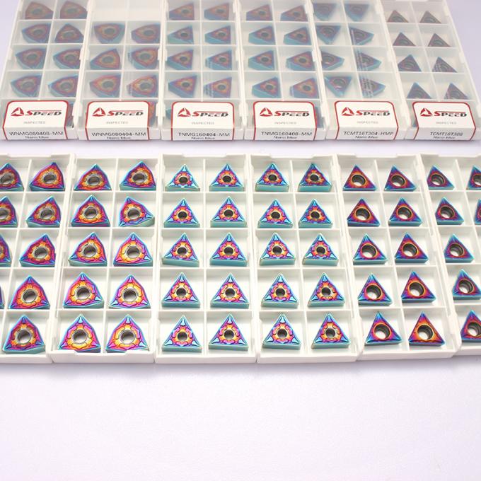 Durable Carbide Milling Insert Nano Blue Coating APMT/RDMT Inserts For ...