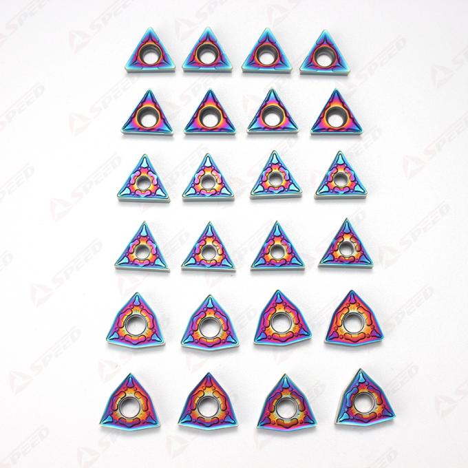 Durable Carbide Milling Insert Nano Blue Coating APMT/RDMT Inserts For ...