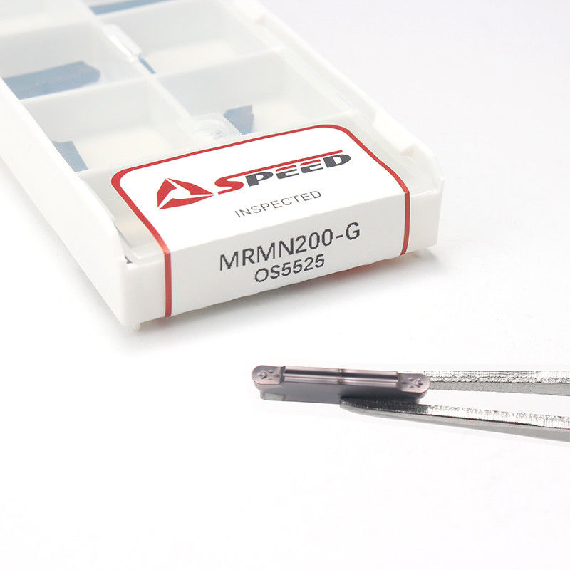 thumbnail interactive-video image 1 of 10pc Carbide Turning Inserts MRMN200-G 3020 For CNC Grooving & Cutting Tools 1 of 6
