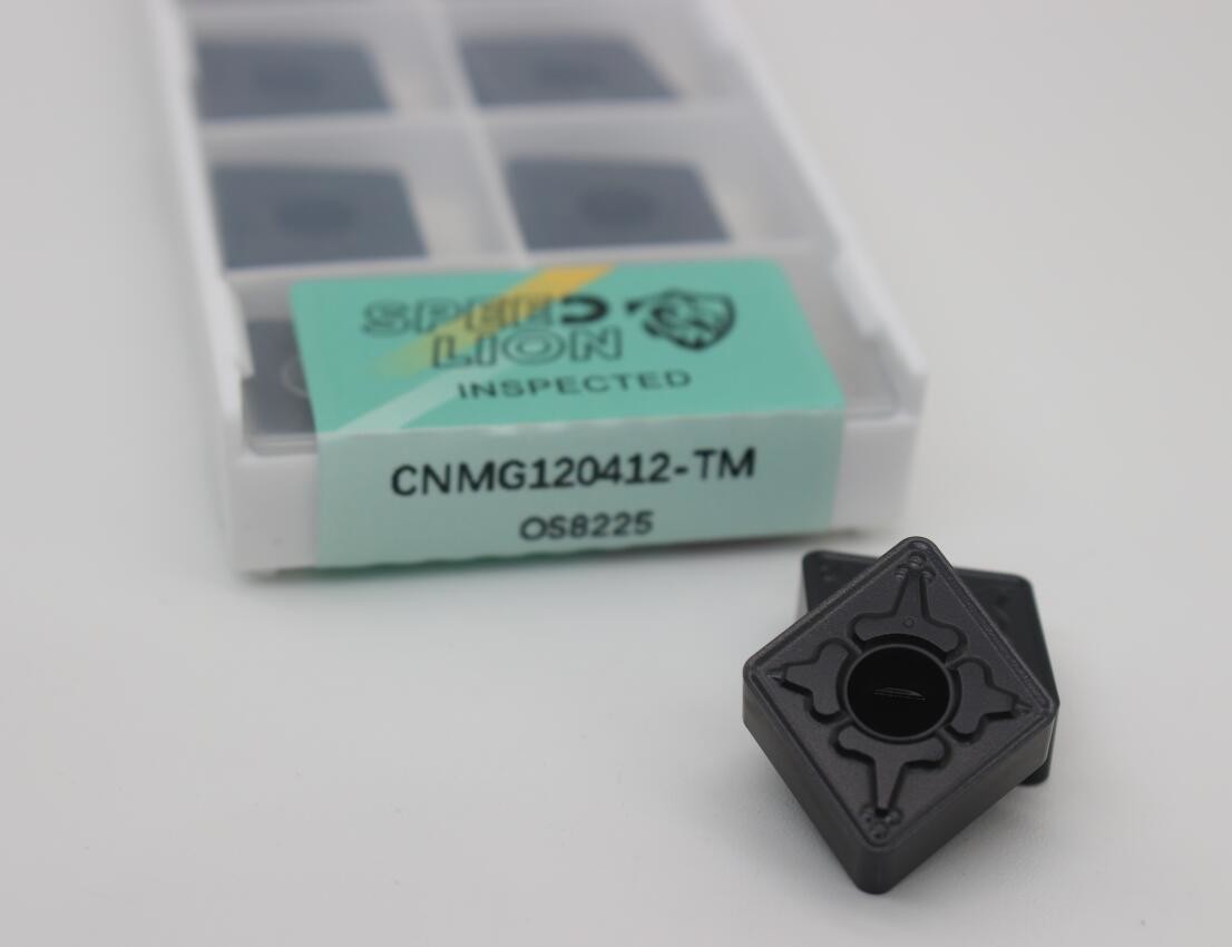 CNC Carbide Turning Insert CNMG120412 Customized For Hardened Steel